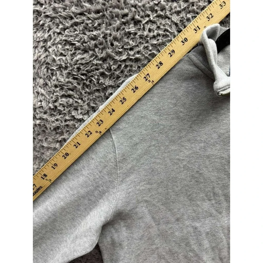 Polo Ralph Lauren Estate Rib Quarter-Zip Pullover Sweater Gray Mens Size‎ S